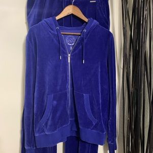 Michael Kors velour suit.